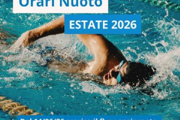 Orari estivi nuoto libero